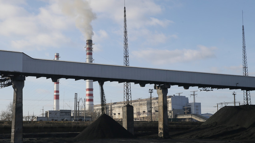 Запасы угля на украинских ТЭС опустились до 378 тысяч тонн