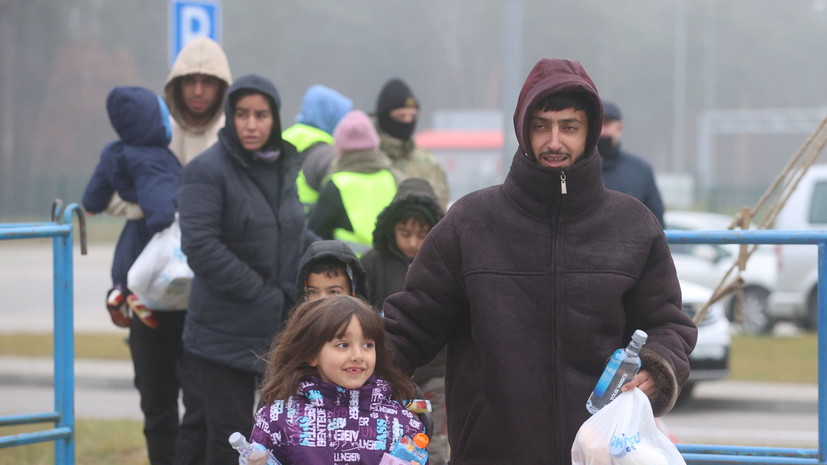 ЕС выделит €700 тысяч для помощи мигрантам на границе Польши и Белоруссии