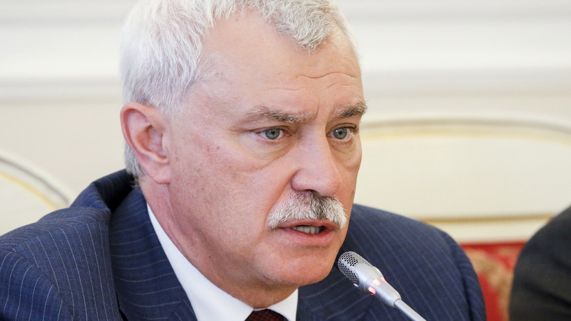 Полтавченко перечислил свои достижения на посту губернатора Петербурга
