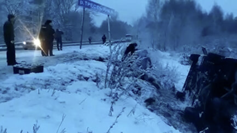 Пострадавших в ДТП с автобусом в Нижегородской области направили на амбулаторное лечение