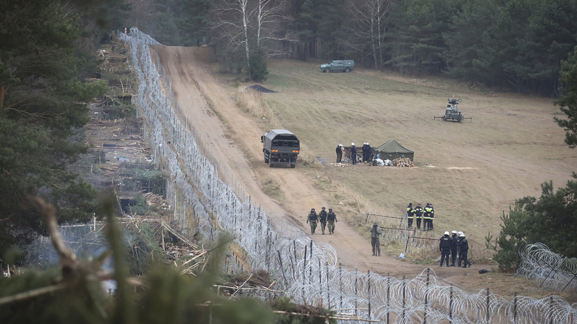 В ЕП обеспокоены планами Польши построить стену на границе с Белоруссией