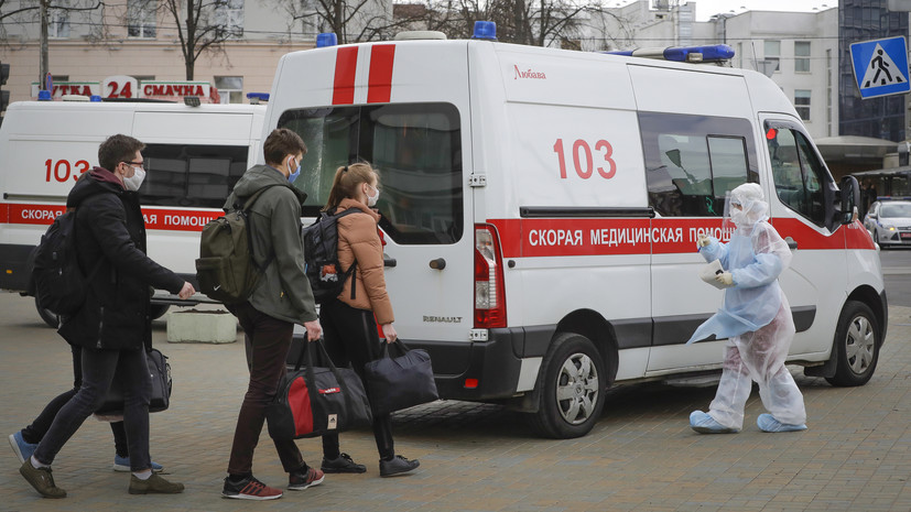 В Белоруссии за сутки выявили 1453 случая коронавируса