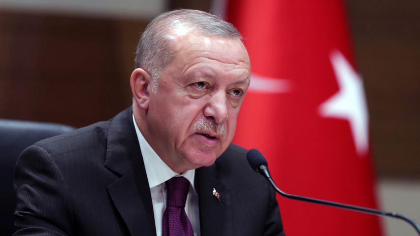 Эрдоган прокомментировал падение курса лиры