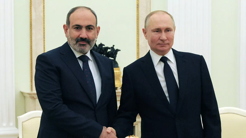 Путин заявил о важности стратегического партнёрства России и Армении