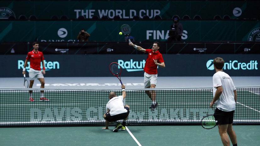 Джокович и Качич проиграли немецким теннисистам на Кубке Дэвиса