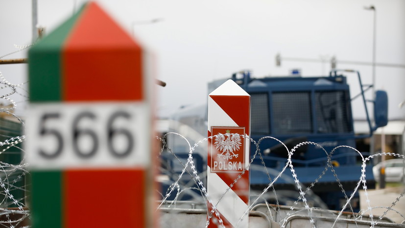 Польша откроет пресс-центр на границе с Белоруссией