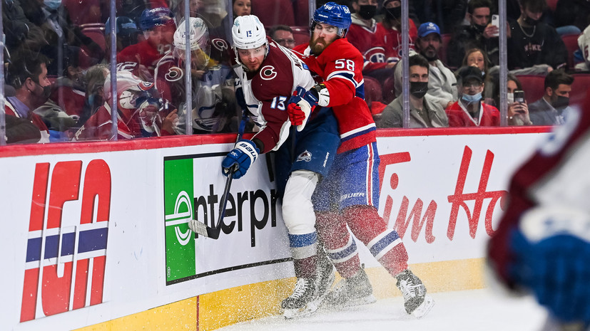 Два очка Ничушкина помогли «Колорадо» обыграть «Монреаль» в матче НХЛ