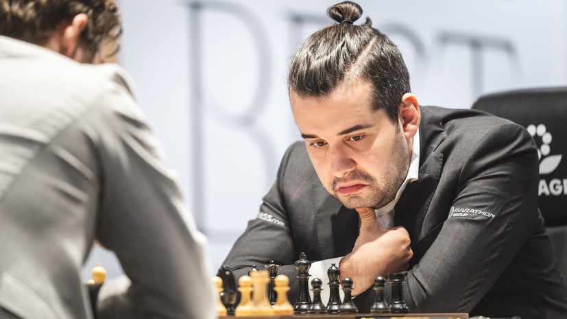 В западне: Непомнящий снова проиграл Карлсену чёрными фигурами в матче за шахматную корону