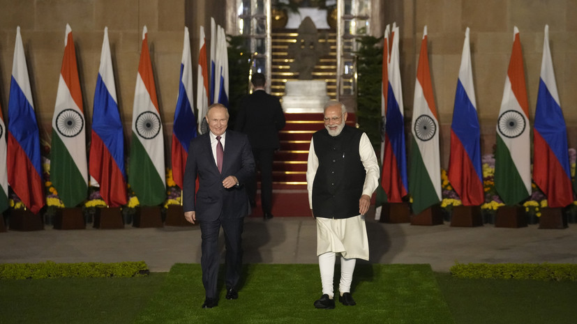 Россия и Индия продолжат работу по продвижению взаимных расчётов в национальных валютах