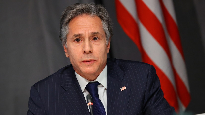 Госсекретарь США обсудил с Зеленским дипломатическое урегулирование в Донбассе