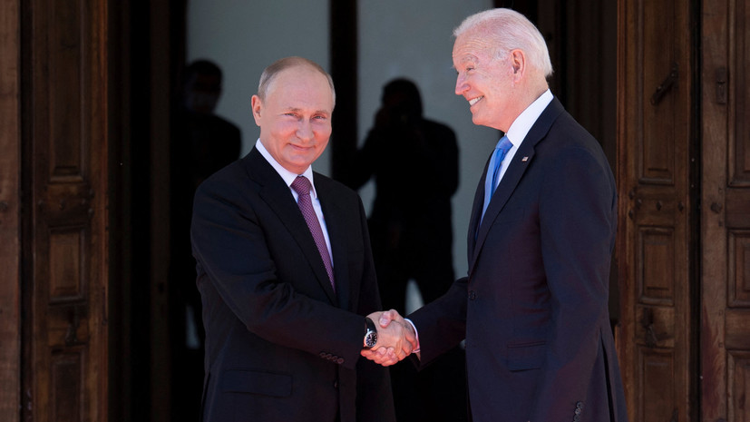 Байден и Путин выразили удовлетворение итогами женевской встречи