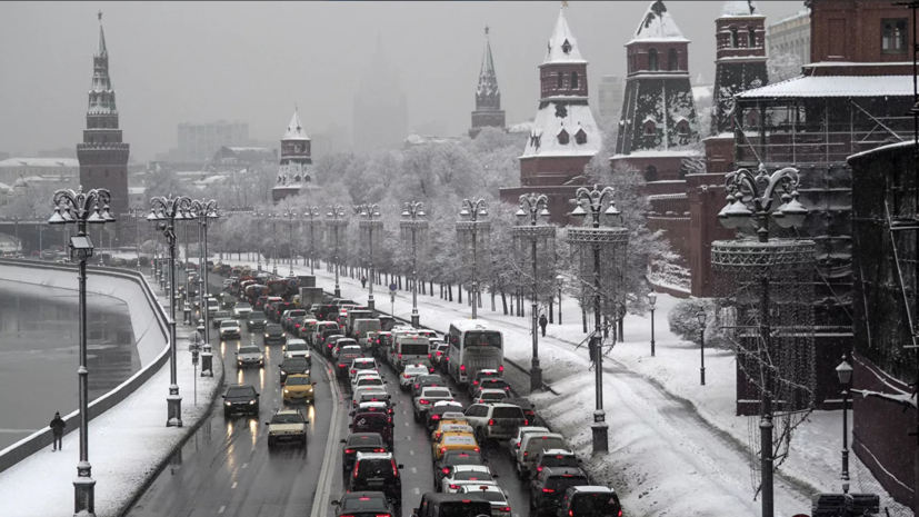 В Москве 8 декабря ожидается до -7 °С