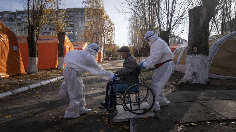 На Украине выявили 10 133 случая коронавируса за сутки