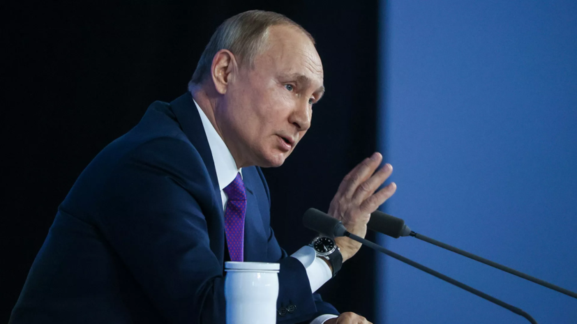 Путин: Россия уговаривала Украину не применять силу в Донбасса