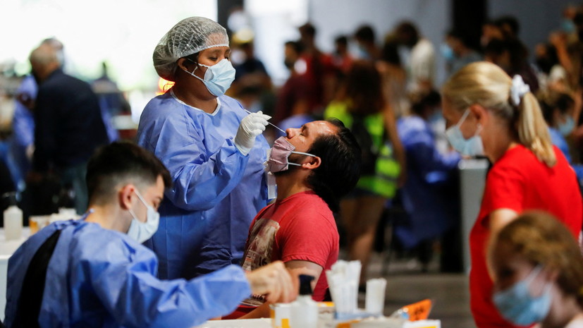 В Аргентине за сутки выявили более 50 тысяч случаев коронавируса
