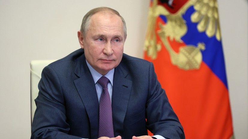 Путин назвал крепкое здоровье главным пожеланием на 2022 год