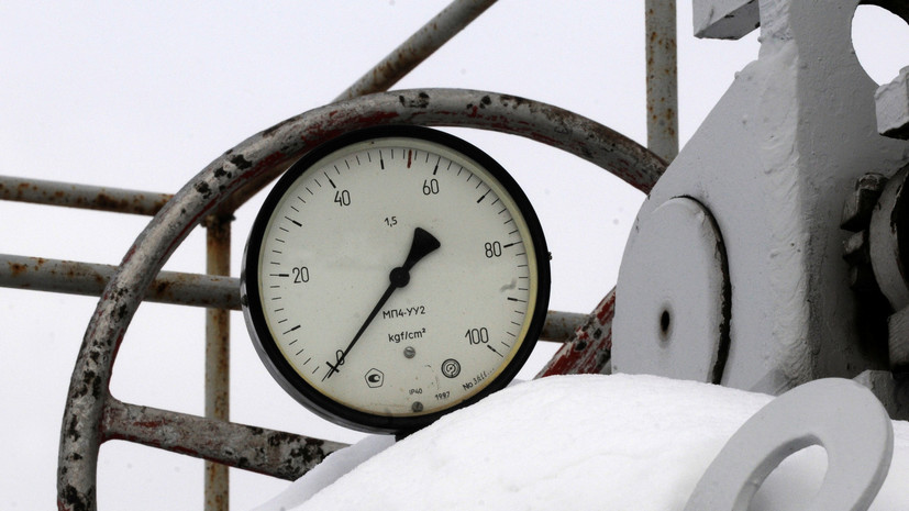 Запасы газа в украинских ПХГ ниже прошлогодних на 42,6%
