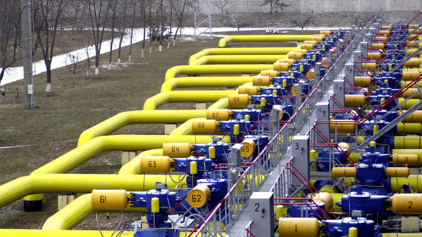 Транзит российского газа через Украину в 2021 году составил 41,7 млрд кубометров