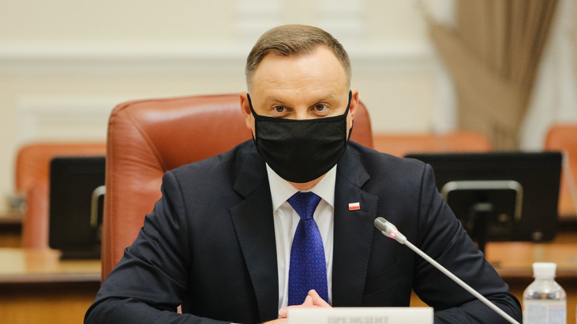 Президент Польши Анджей Дуда заболел коронавирусом