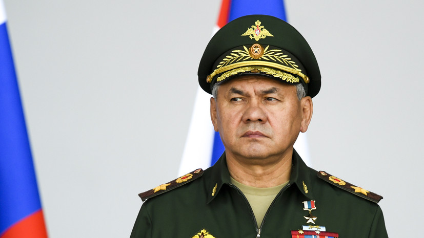 Шойгу провёл телефонные переговоры с главой Пентагона