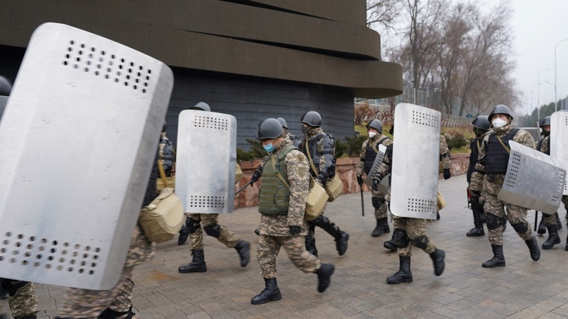 Число погибших во время беспорядков в Казахстане силовиков увеличилось до 18