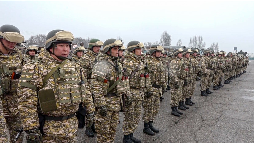 Токаев заявил, что миротворцы ОДКБ останутся в Казахстане на короткий период времени