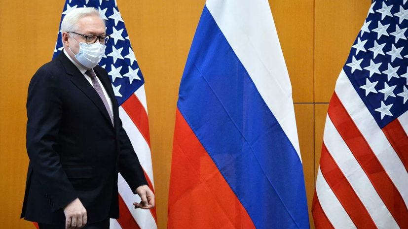 Рябков назвал глубокими и конкретными переговоры США и России по гарантиям безопасности