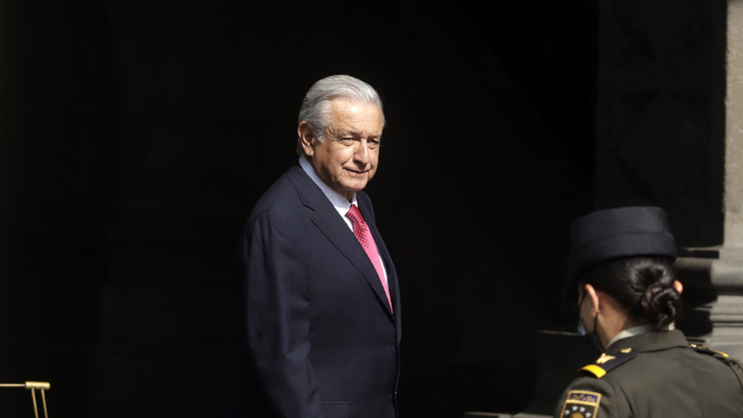 Президент Мексики повторно заболел коронавирусом