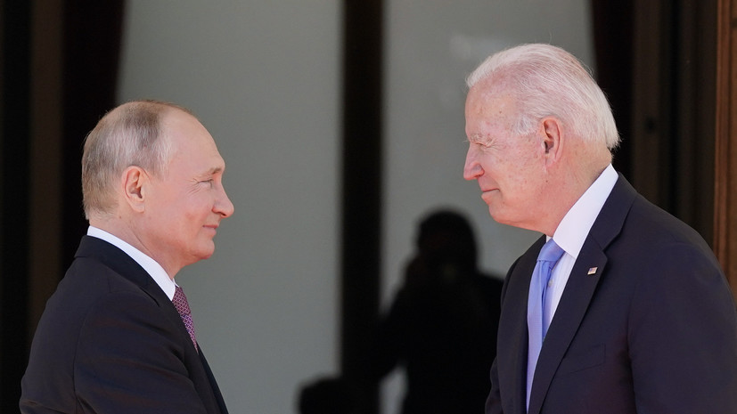 Песков высказался о возможности разговора Путина и Байдена по гарантиям безопасности