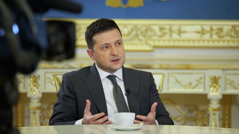 Зеленский отметил необходимость предметно договариваться о решении конфликта в Донбассе