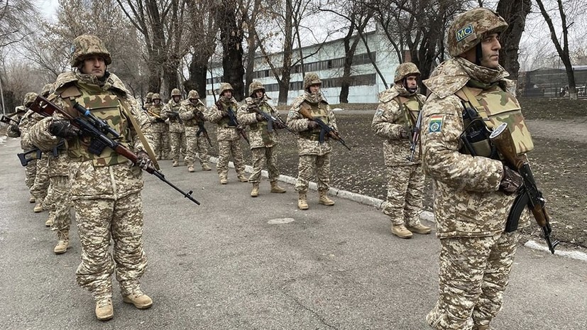 Президент Токаев заявил, что вывод миротворцев ОДКБ из Казахстана начнётся 13 января