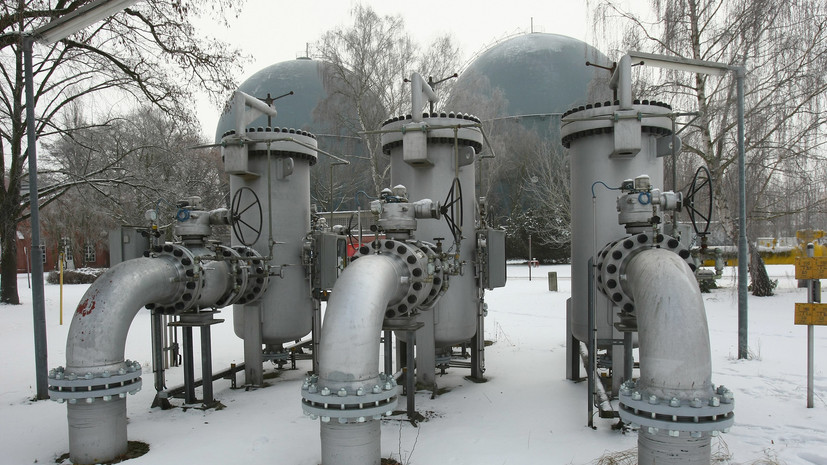 «Газпром»: из ПХГ Европы отобрано уже больше половины газа, закачанного в прошлом году