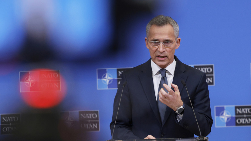 NATO Secretary General Stoltenberg called difficult negotiations with Russia