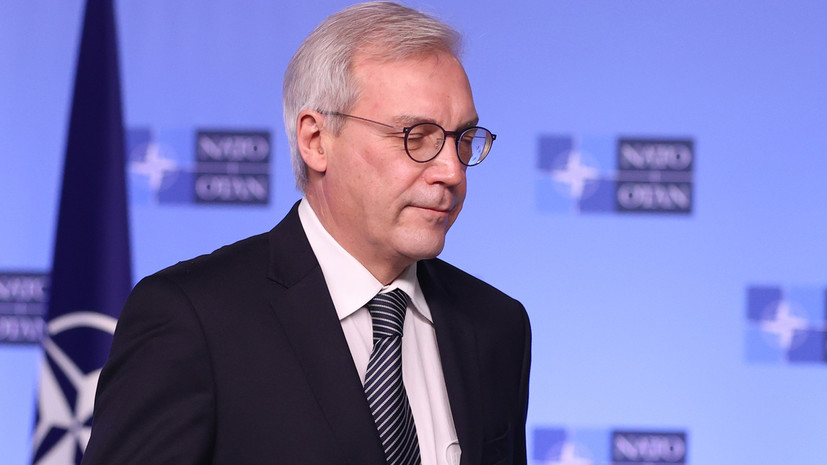 Grushko said there is no unifying agenda for Russia and NATO
