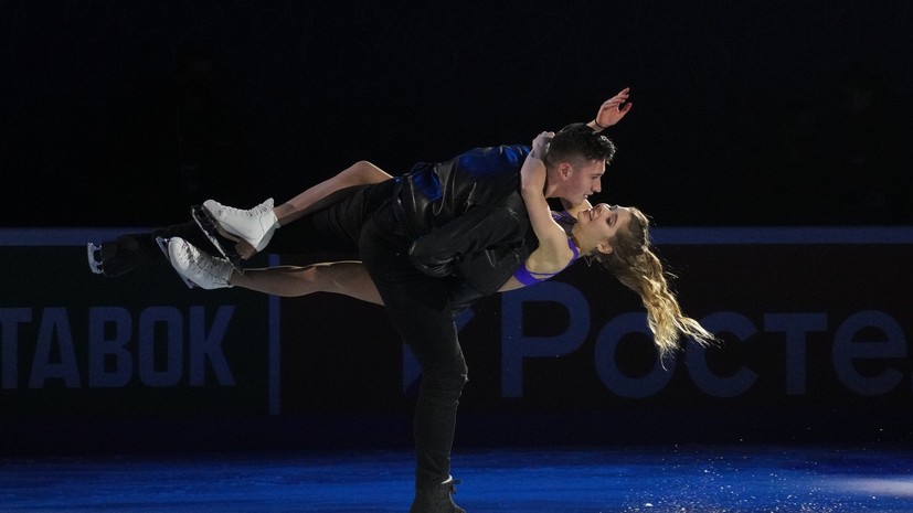 Мишина и Галлямов установили мировой рекорд в короткой программе среди спортивных пар