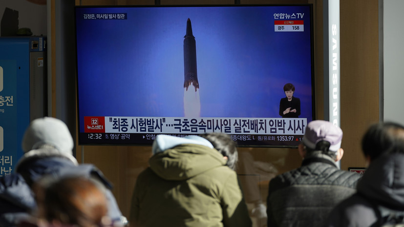 The United States proposed the introduction of new sanctions against the DPRK for missile launches