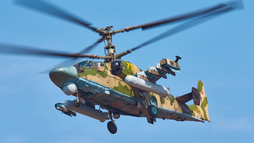 Ударные вертолёты Ка-52 поступят в войска ЦВО в 2022 году