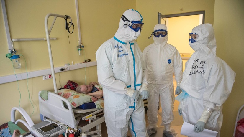 В Москве за сутки госпитализированы с коронавирусом 1459 человек