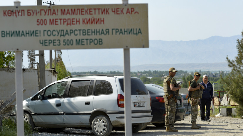 Киргизия и Таджикистан ведут переговоры после перестрелки на границе