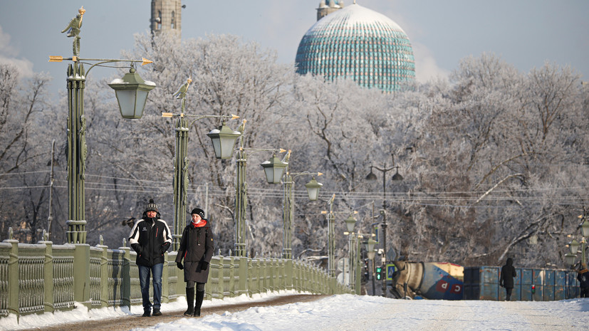 В Петербурге метеорологи зафиксировали снежный рекорд