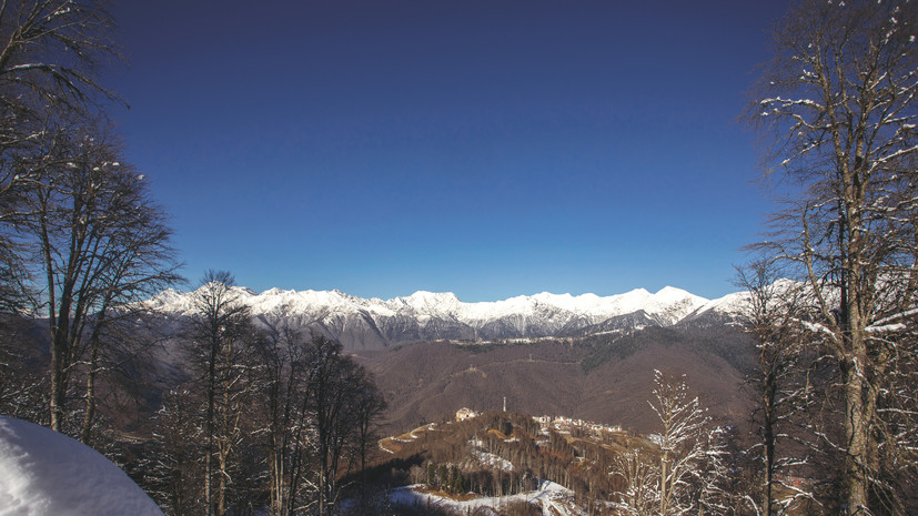 В горах в Сочи объявили штормовое предупреждение до 30 января