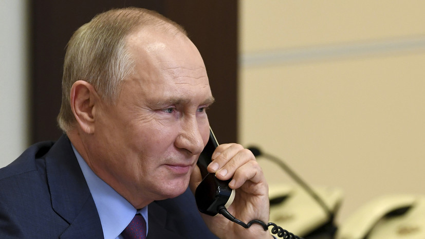 Путин в разговоре с Макроном подчеркнул важность выполнения Киевом Минских соглашений