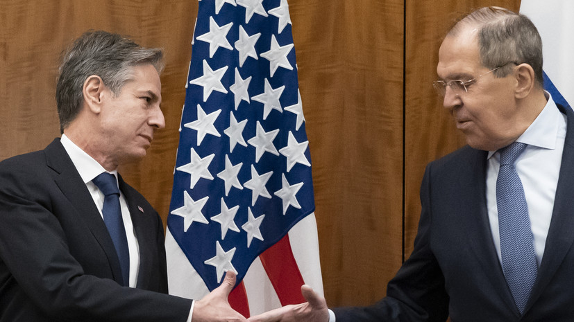 Глава МИД России Лавров и госсекретарь США Блинкен проведут разговор 1 февраля Глава МИД России Лавров и госсекретарь США Блинкен проведут разговор 1 февраля