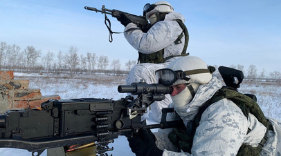 سربازان نیروهای مسلح فدراسیون روسیه