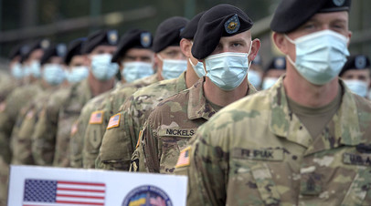 Военнослужащие армии США во время учений Rapid Trident 2020, Львовская область, Украина
