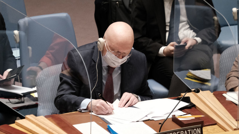 Постпред России Небензя назвал провокацией заседание СБ ООН по Украине