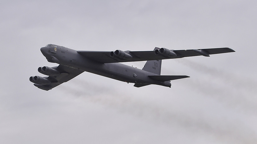 The United States deployed a group of B52H strategic