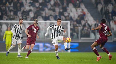«Ювентус» и «Торино» сыграли вничью в матче Серии А