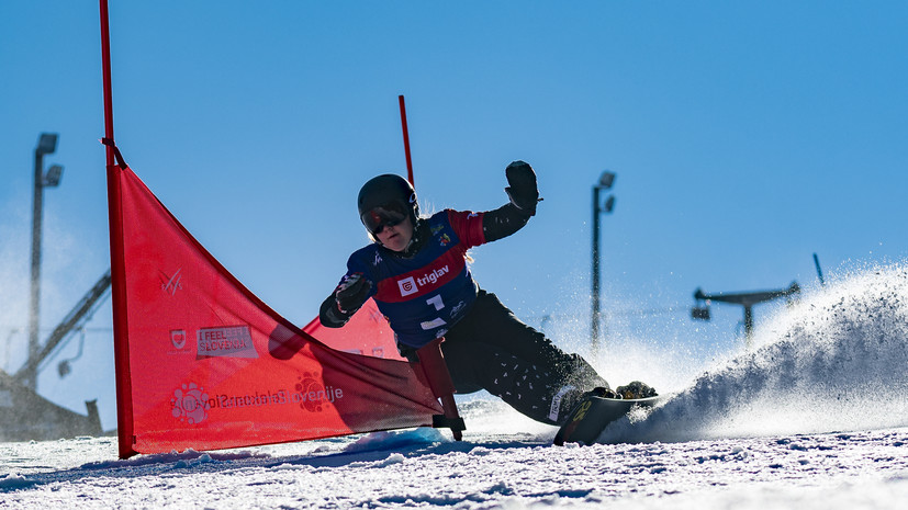 Надыршина заняла второе место в зачёте КМ по сноуборду в параллельном гигантском слаломе
