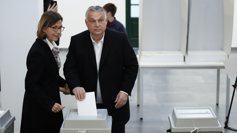 Премьер Венгрии Орбан проголосовал на парламентских выборах